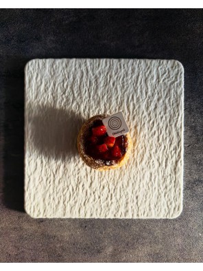 Strawberry Egg Tart
