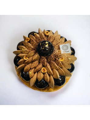 Chocolate Hazelnut Saint-Honoré cake