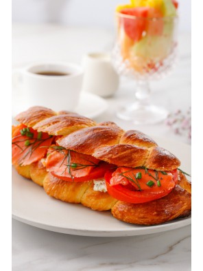 Smoked Norwegian Salmon Brioche