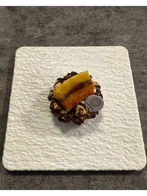 Caramel Chocolate Banana Pudding Tart