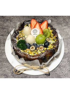 Pistachio Basque Cheesecake 